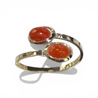 Ringe Mandile 1922 Dame Coralli in Silber Corallo 2MANCO16